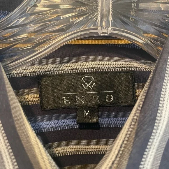 Mens Enro Dress Shirt size Medium - Picture 2 of 3